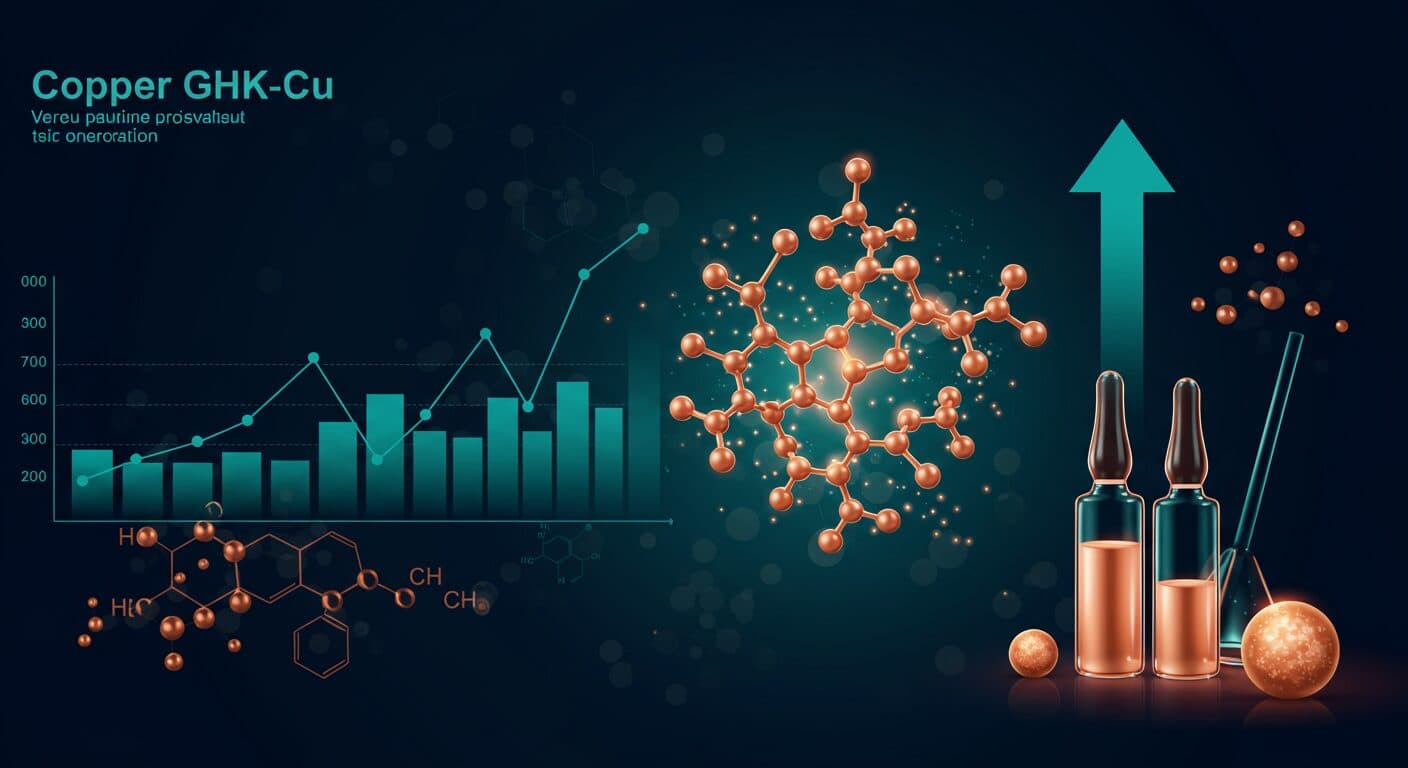 GHK-Cu in 2026: Why Copper Peptide Research Interest Surged +1,016% Year-Over-Year