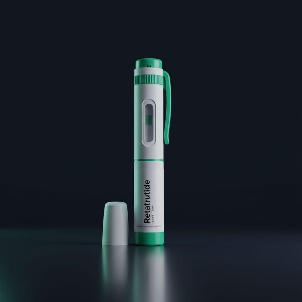 Retatrutide Pre-Mixed Pen — triple-agonist research peptide pen