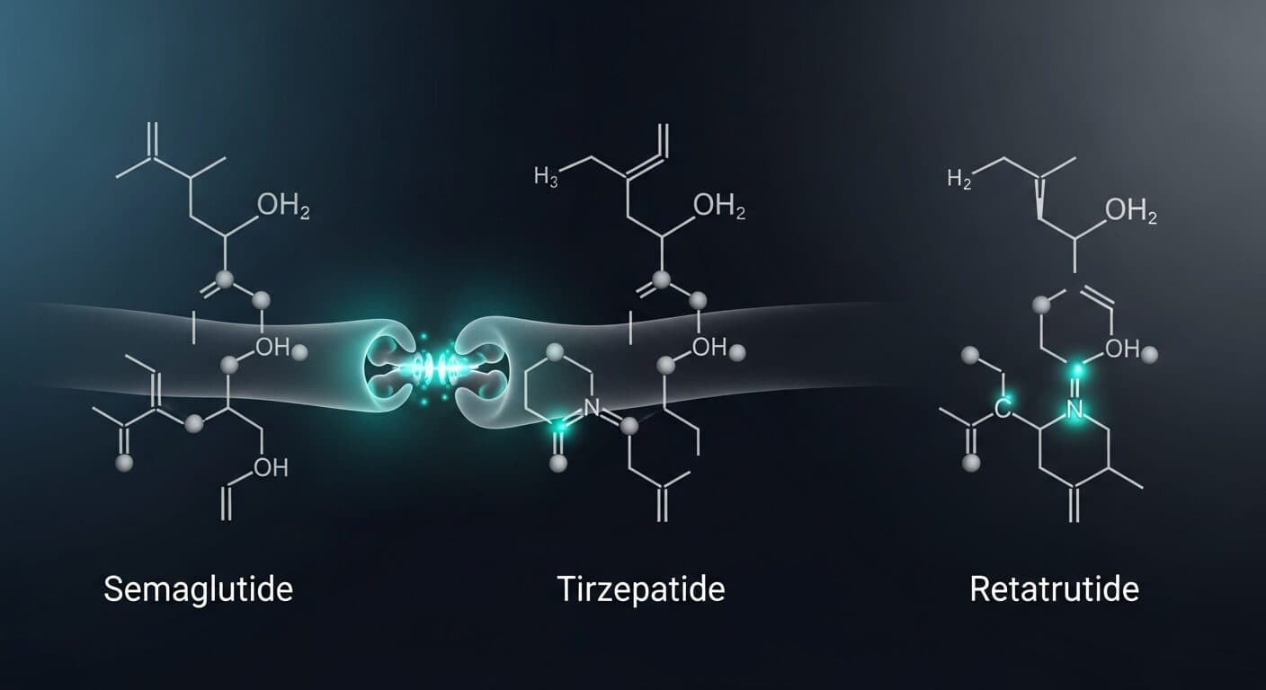 GLP-1 Class Comparison: Semaglutide vs Tirzepatide vs Retatrutide in Preclinical Research