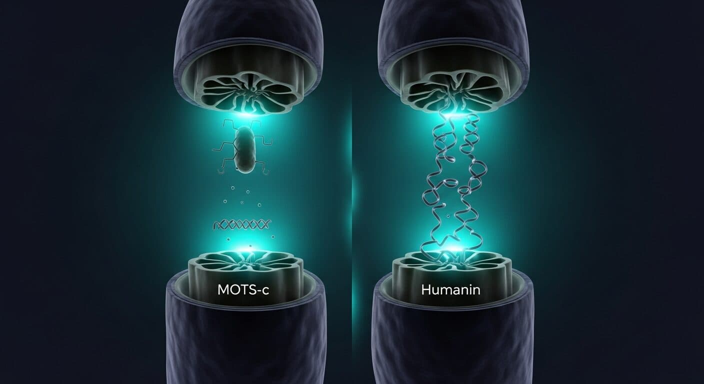 MOTS-c vs Humanin: Comparing Mitochondrial Peptides