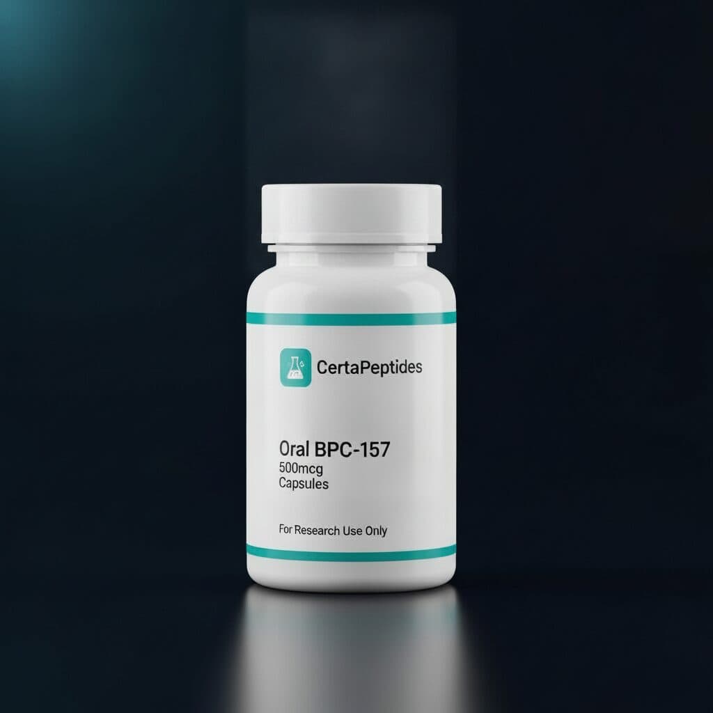 Oral BPC-157 Capsules 500mcg (60 capsules)