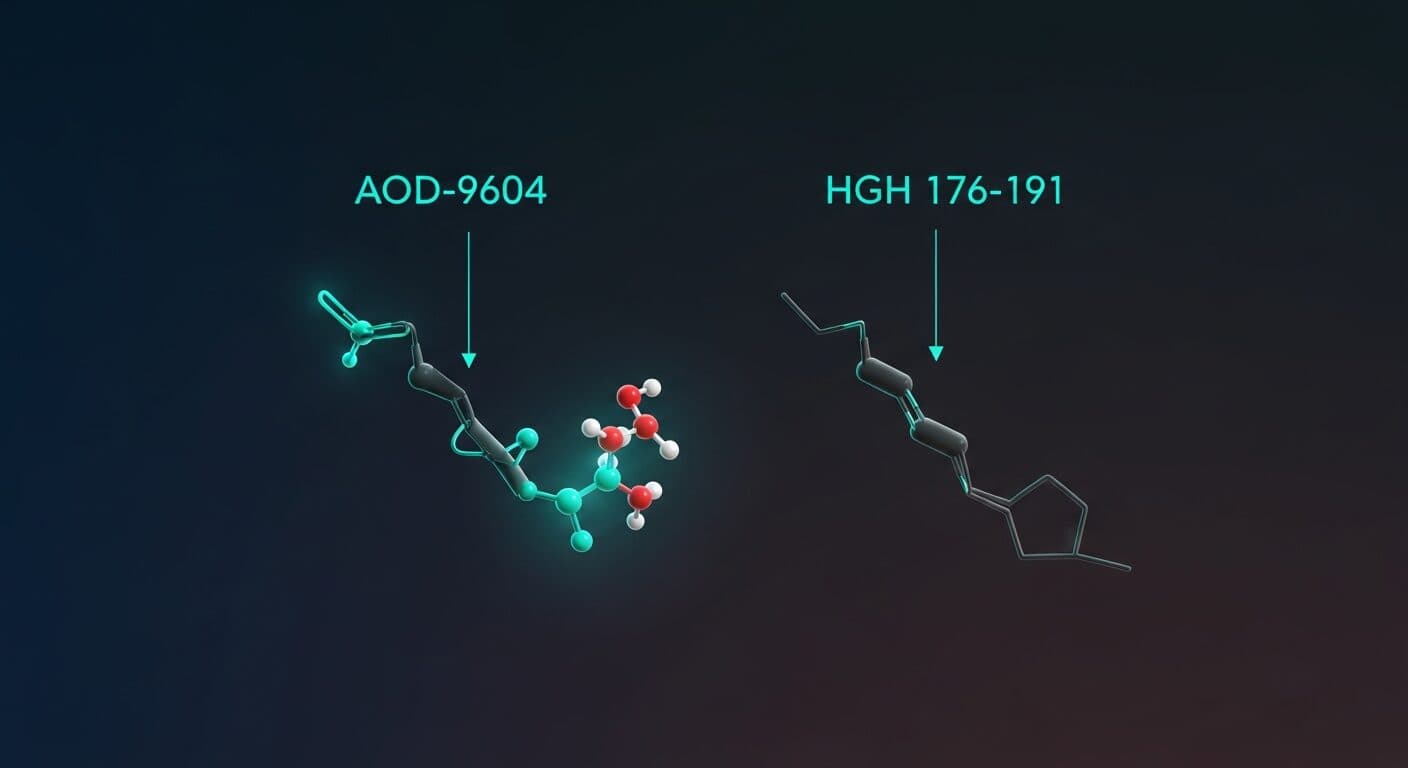 AOD-9604 vs HGH Fragment 176-191: Key Differences for Research
