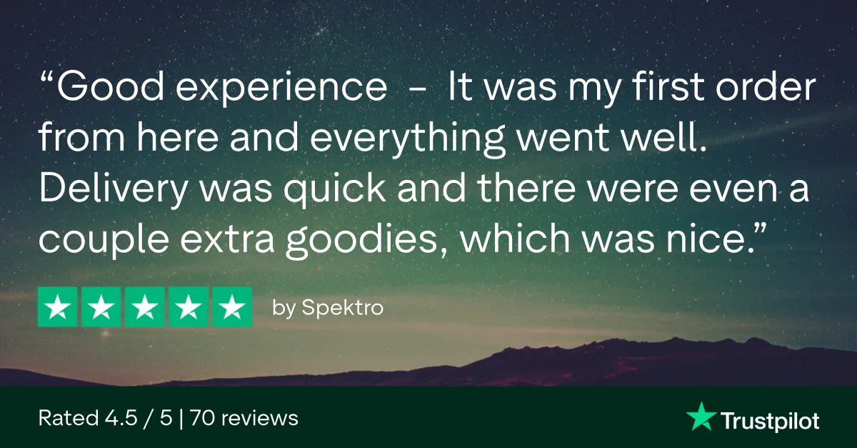 5 em 5 estrelas: «Good experience»